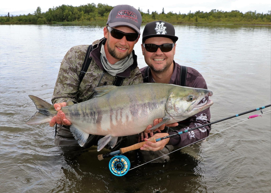 Are you Man Enough to pit your Stamina against the Alagnak River's Chum Salmon Run!  Best Alaska Fishing Anywhere at ATA Lodge, Bristol Bay, Alaska!